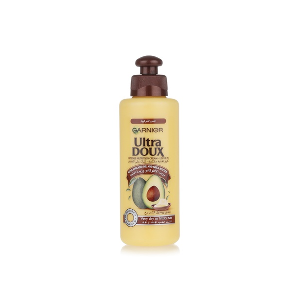 اشتري Garnier Ultra Doux avocado oil & shea butter intense nourishment leave-in cream 200ml في الامارات