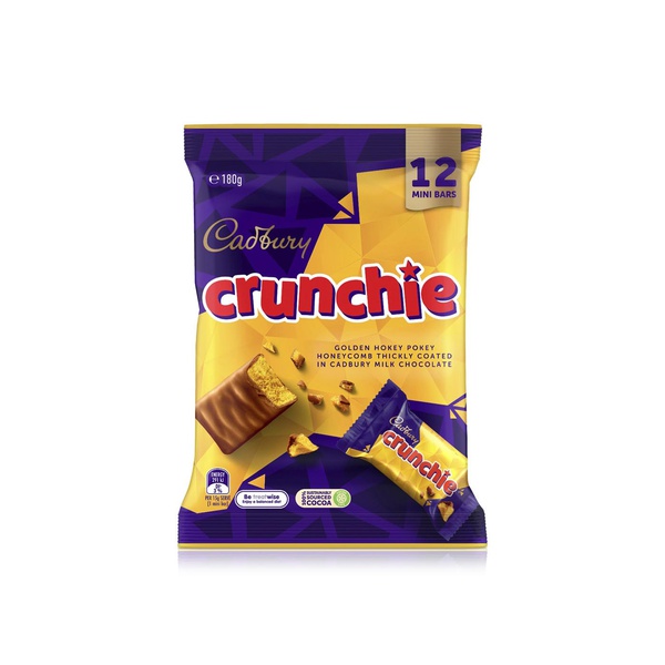 Cadbury Crunchie Sharepack 12 Bars 180g