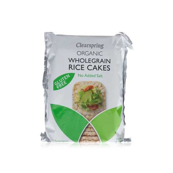 Clearspring Organic Rice Cakes No Added Salt 130g
