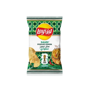 Lays FIFA World Cup Edition Saudi Pickled Lemon Potato Chips 155g