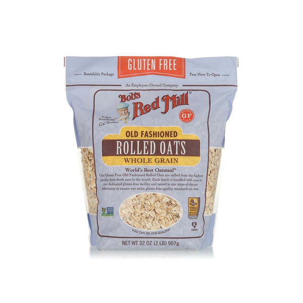 اشتري Bobs Red Mill gluten free rolled oats 907g في الامارات