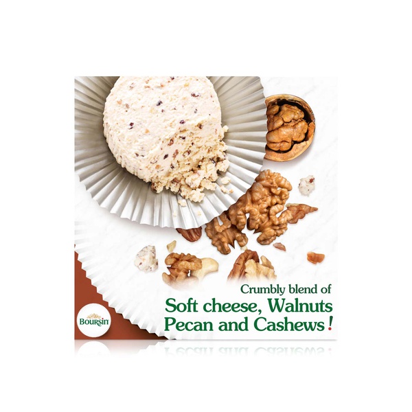 Boursin Soft Cheese Three Nuts 150g