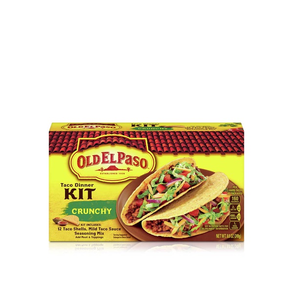 Old El Paso Crunchy Taco Dinner Kit 195g