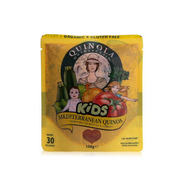 Buy Quinola Organic Mediterranean Quinoa Kids 150g in UAE