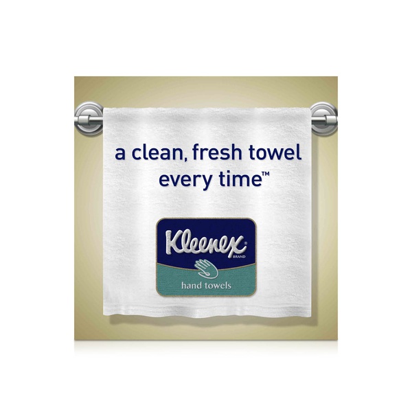 Kleenex Hand Towels 90 Sheets x 3 Ply x 1 Pack