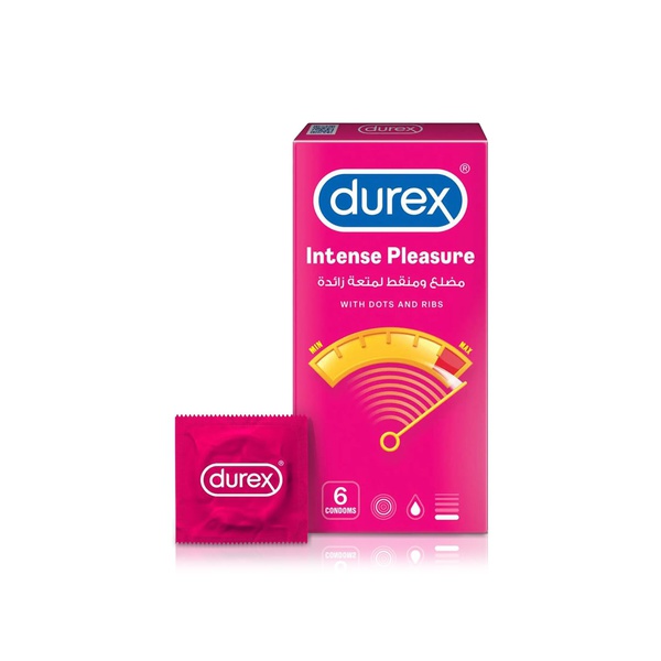 Durex Intense Pleasure Condom x 6