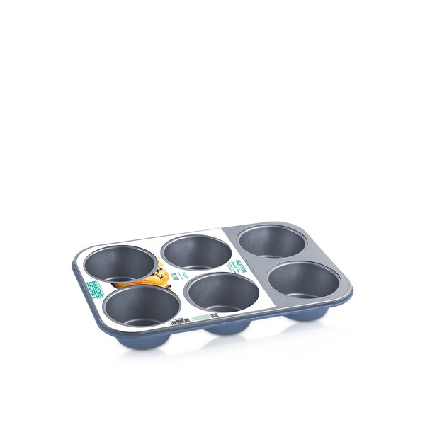 Baker's Secret 6 Cup Muffin Pan 32x22x4cm