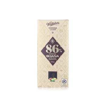 Whittaker's 86% Cocoa Ghana Extra Dark Chocolate 100g