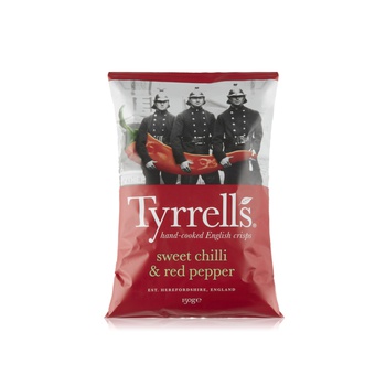 Tyrrells Sweet Chilli and Red Pepper Crisps 150g