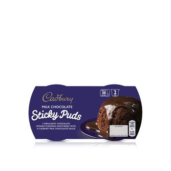 Cadbury Milk Chocolate Puddings x 2