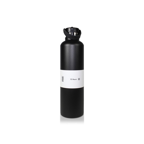 Moya Coral Reef Insulated and Sustainable Water Bottle Black 1 litre