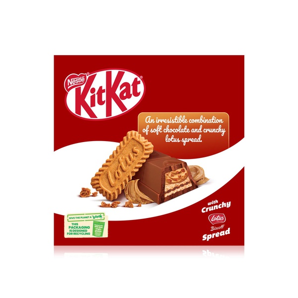 Kitkat Mini Moments Chocolate with Lotus Biscoff 116.2g