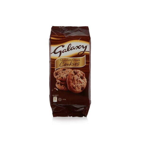 Buy Galaxy chocolate chunk cookies 180g in UAE