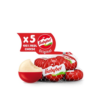 Mini Babybel Original Cheese Snack x 5 100g