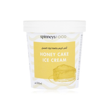 Spinneysfood Honey Cake Ice Cream 500ml
