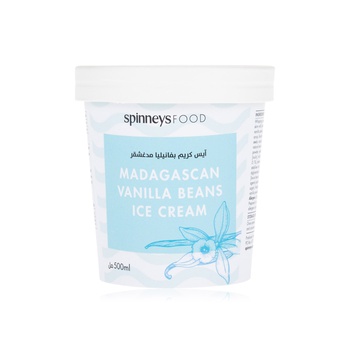 Spinneysfood Madagascan Vanilla Beans Ice Cream 500ml