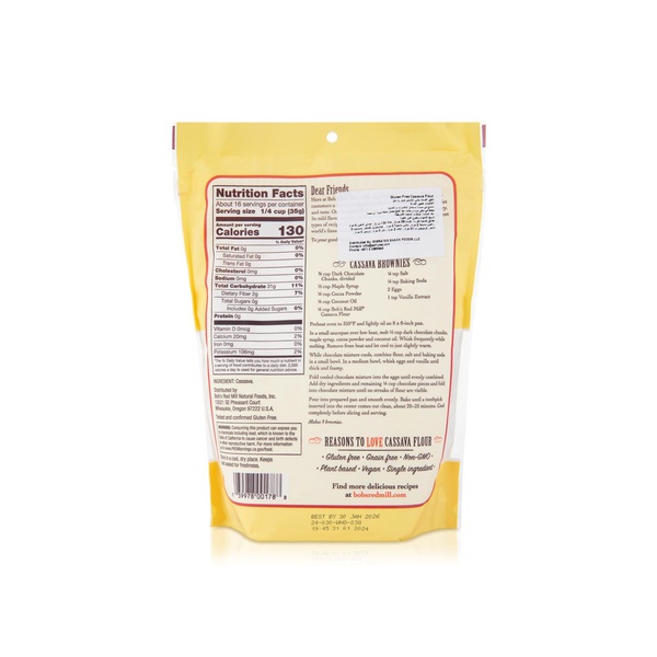 Bob's Red Mill Gluten-Free Cassava Flour 567g