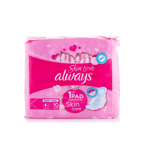 Always Cotton Skin Love Sanitary Pads 10s