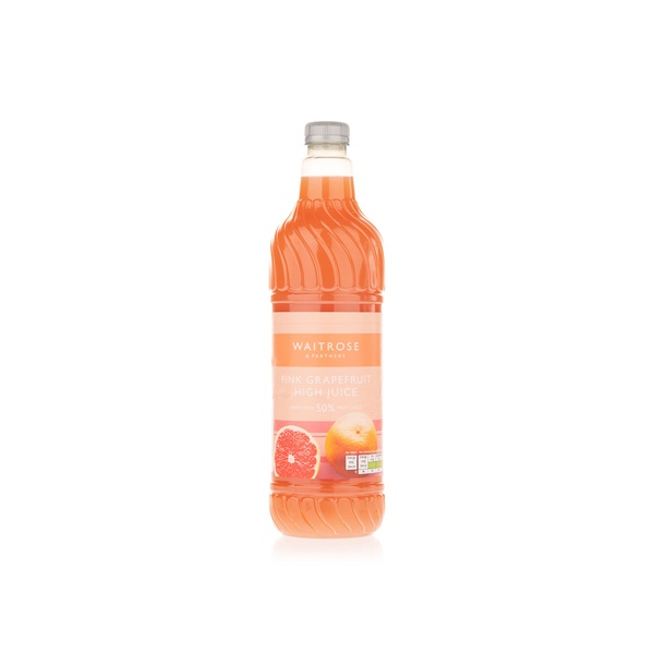 Waitrose Pink Grapefruit Juice Squash 1 litre