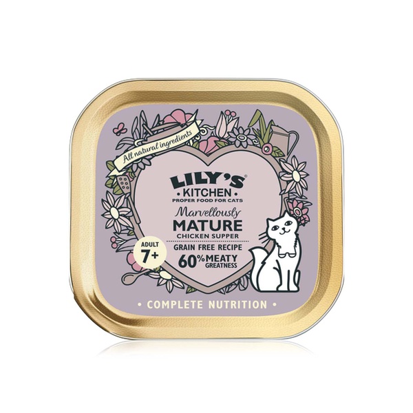 Lily's Kitchen Chicken Paté for Mature Cats 85g