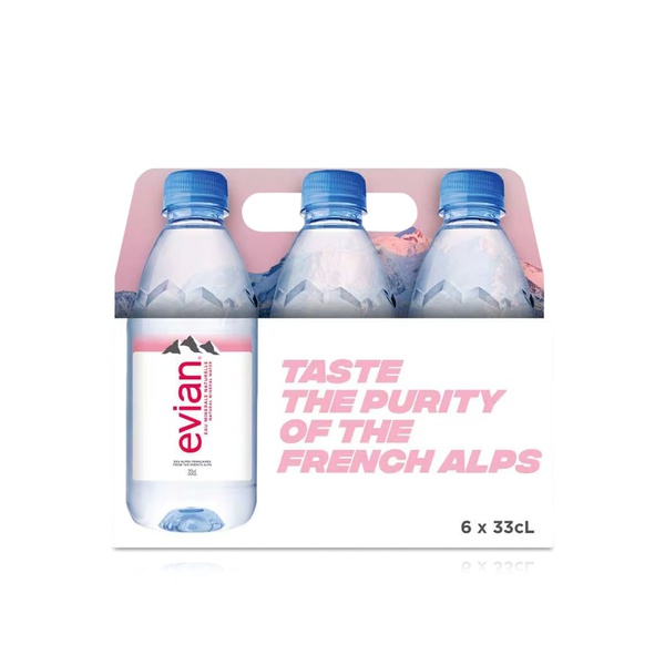 Evian Mineral Water 330ml x 6