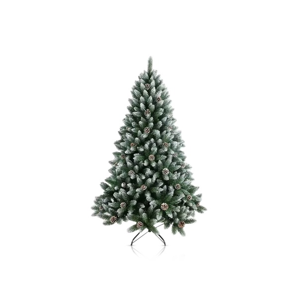 Christmas Magic Tree with Snow Tips & Pinecone 6ft