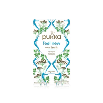 Pukka Organic Feel New Herbal Tea Bags 20s 40g
