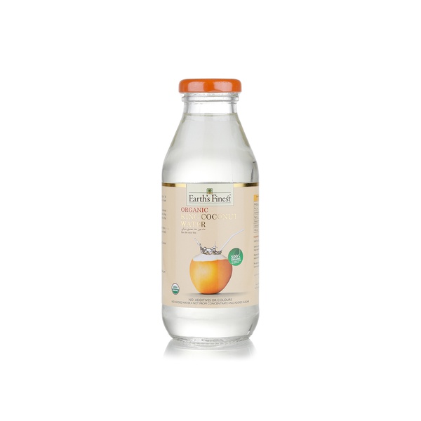 Buy Earths Finest organic king coconut water 360ml in UAE