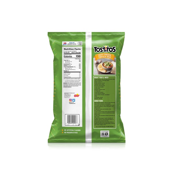 Tostitos Tortilla Chips with a Hint of Lime 283.5g