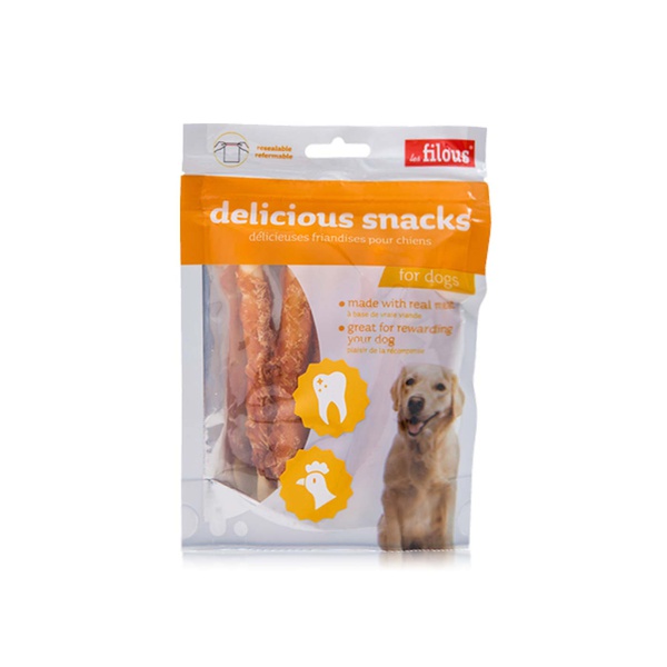 Les Filous Rawhide Chicken Wrap for Dogs 100g