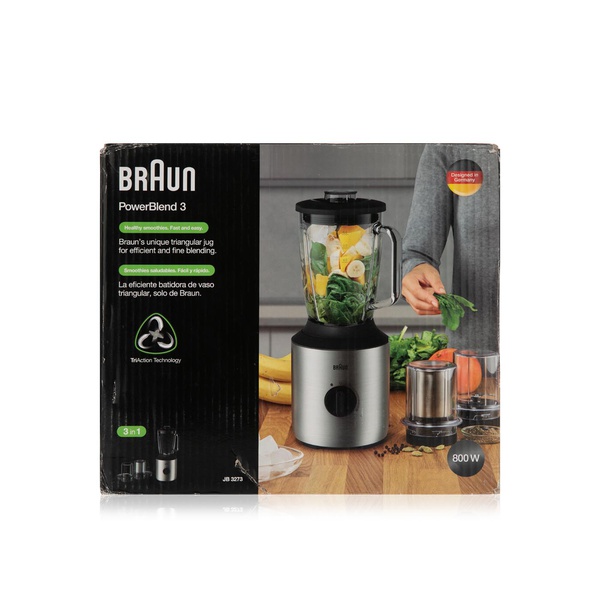 Braun Powerblend 3 Jug Blender 800w 3 In 1 Price In UAE | Spinneys UAE ...