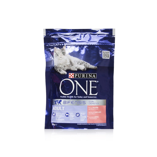 اشتري Purina One adult cat salmon & whole grain 200g في الامارات