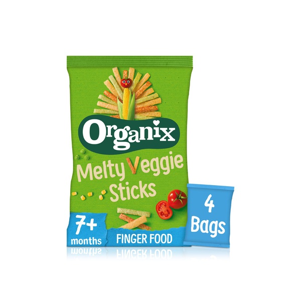 Organix Melty Veggie Sticks 7m+ 4 x 15g