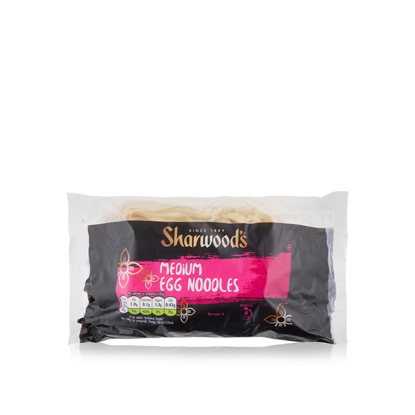 Sharwoods medium egg noodles 340g price in UAE Spinneys UAE