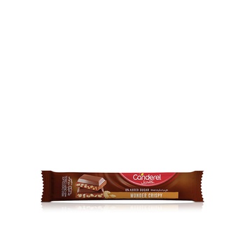 Canderel Wonder Crispy Milk Chocolate Bar 27g