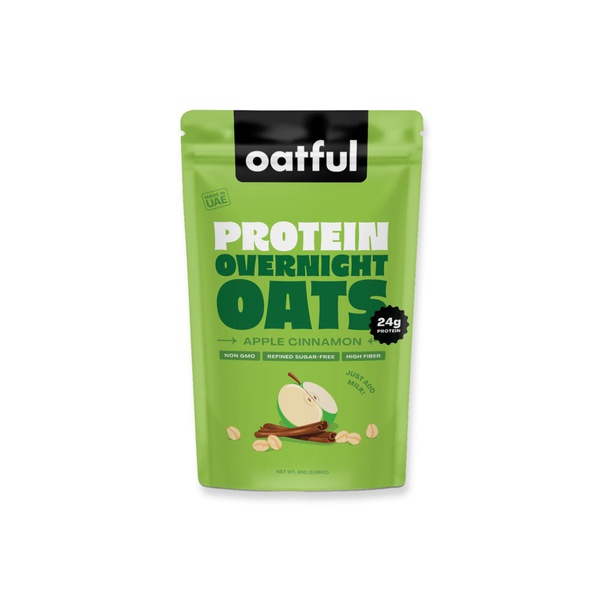Oatful Apple Cinnamon Protein Overnight Oats 85g