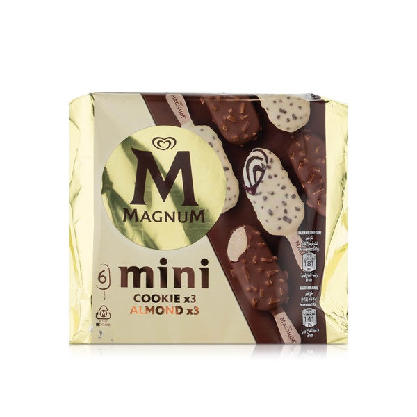Magnum Mini Cookie Almond x 6 338ml