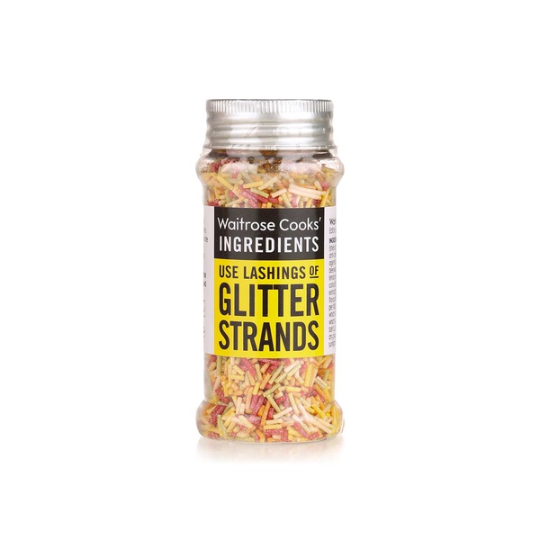 Waitrose Cooks' Ingredients Glitter Strands 65g