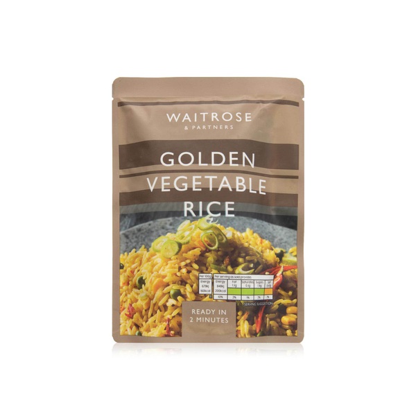Waitrose Golden Vegetable Rice 250g price in UAE Spinneys UAE