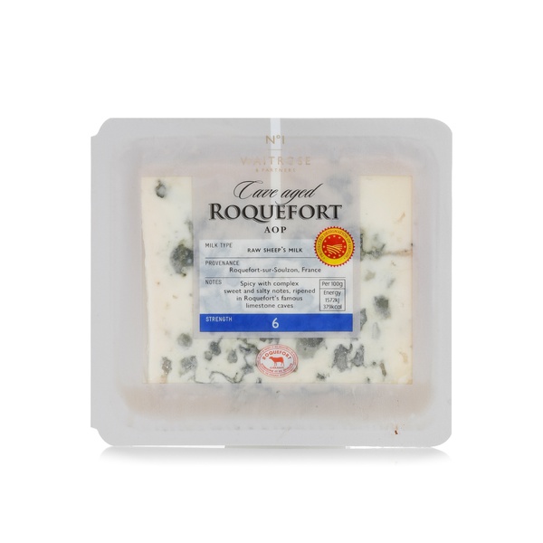 Waitrose No. 1 cave aged roquefort AOP 100g