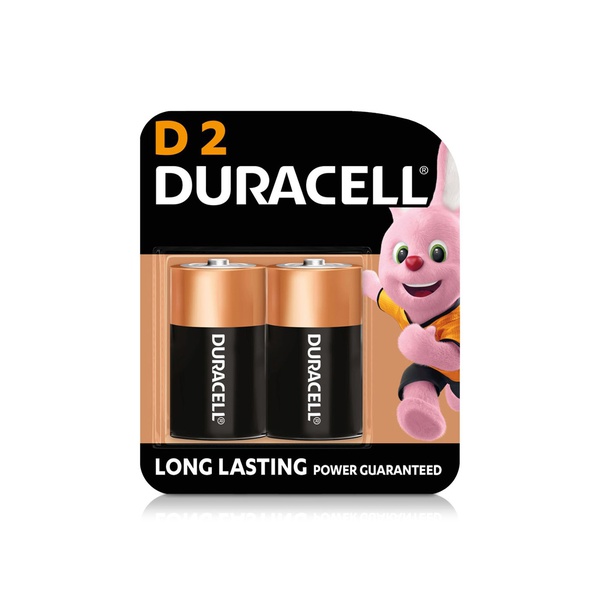Duracell Alkaline D2 Battery x 2
