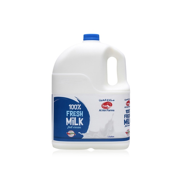 Buy Al Ain Farms full cream milk 1gal in UAE