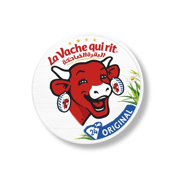 اشتري La Vache qui rit original spreadable cheese triangles 24 portions 360g في الامارات