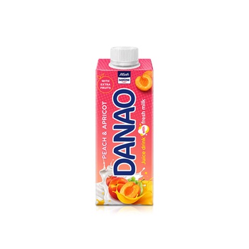 Danone Danao Peach & Apricot Milk Drink 180ml