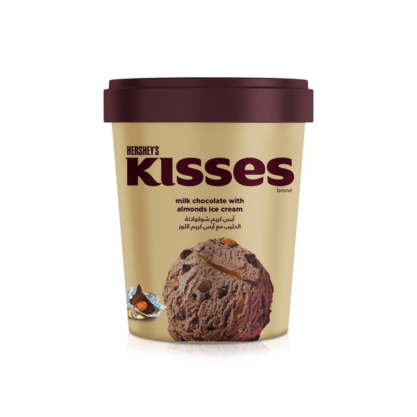 Hershey's Kisses Milk Chocolate with Almond Ice Cream 315g