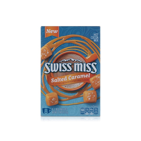 Buy Swiss Miss salted caramel flavoured hot cocoa mix 313g in UAE