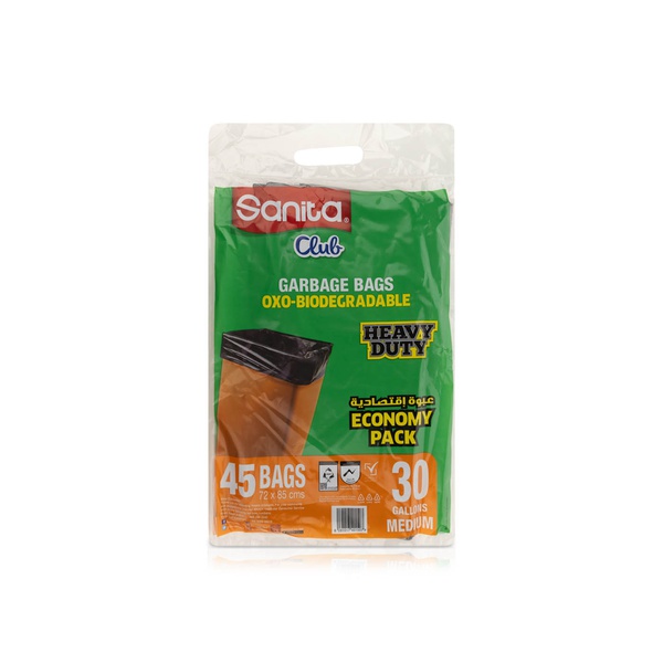 Club Garbage Bags Medium 30 Gallons x 45