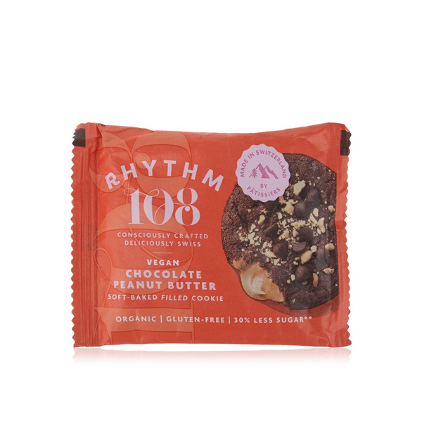 Rhythm 108 Vegan Chocolate Peanut Butter Cookie 50g