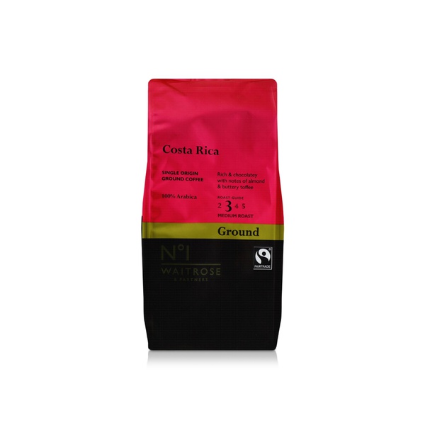 Waitrose No1 Costa Rica Single Origin Ground Coffee 227g