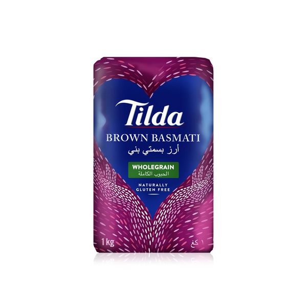 اشتري Tilda brown basmati rice 1kg في الامارات